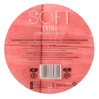 Delhaize | Eco | Papier toilette | 4 Plis | Extra Soft | Eco 