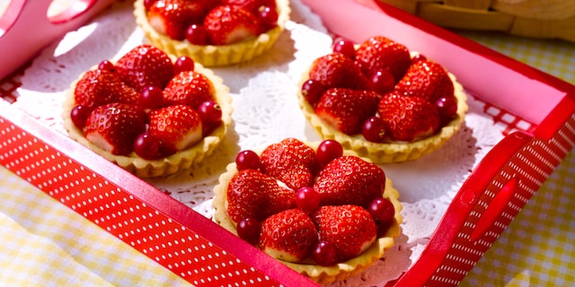 Tartelettes express aux fraises