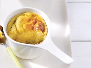 Griesmeelflan met sinaasappel en karamel