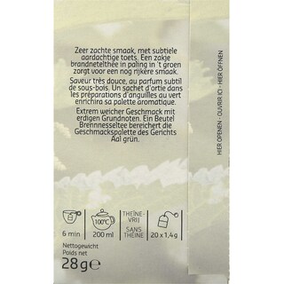 Delhaize | Bio | Tisane | Ortie | Sachets | Bio 