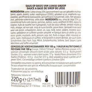 Delhaize | Sauce Liègeoise 