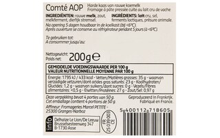 Taste of Inspirations | Kaas | Comté | AOP | 12 maanden | Blok 200 gr