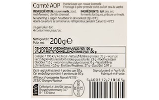 Taste of Inspirations | Kaas | Comté | AOP | 12 maanden | Blok 