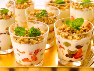 Vers fruit met mascarpone