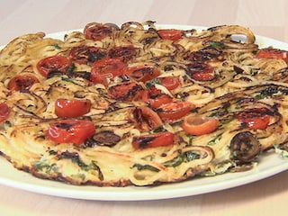 Spaghetti frittata