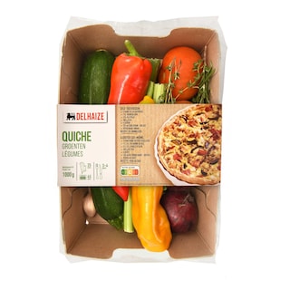 Delhaize | BOITE DE REPAS | Quiche Aux Légumes 