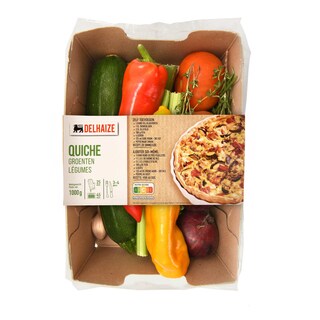Delhaize | BOITE DE REPAS | Quiche Aux Légumes 