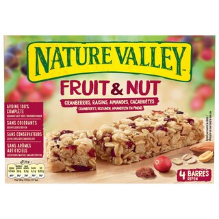 Nature valley | Fruit & Nut | Repen | Vruchten Noten | Cranberries 