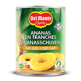 Del Monte | Ananas | Schijven | Sap | Blik 