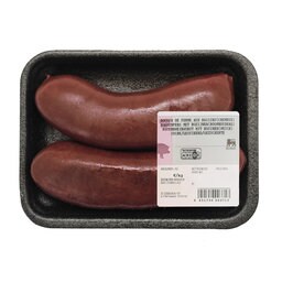 Delhaize | Boudins de campagne | Noir | Sucre-Raisin 