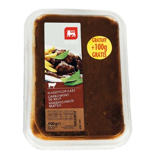 DELHAIZE | CARBONNADE DE BoeUF 600+100G 