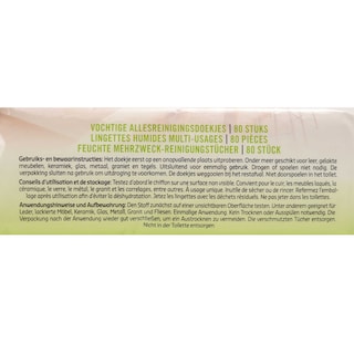 Delhaize | Lingettes | Nettoyantes | x80 