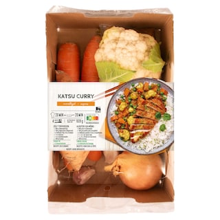 Delhaize | Maaltijdbox | Katsu curry 