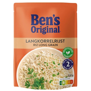 Ben's Original | Rijst | Voorgestoomde | Langkorrel 
