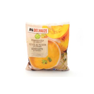 Delhaize | Soep | Pompoen met koriander 