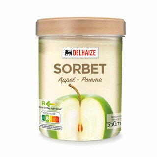 Delhaize | Sorbet pomme verte 