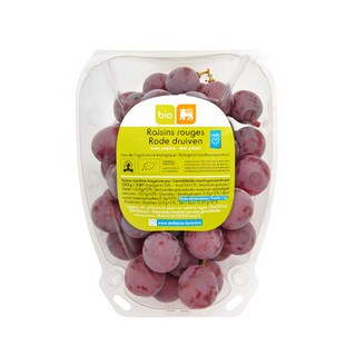 Delhaize | Bio | Rose druiven | Red Globe | Bio 