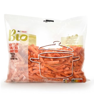 Delhaize | Bio | Gesneden wortelen | Bio 