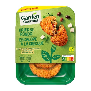 Garden Gourmet | Escalope | Grecque | Végétarien 