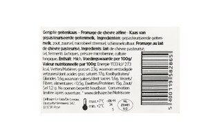 Delhaize | Fromage de chèvre | Mini portion 71 gr