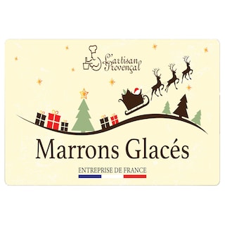 Artisan Provençal | Marrons glacés 160 gr