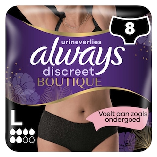 Culottes | Fuites Urinaires | Noir | Large