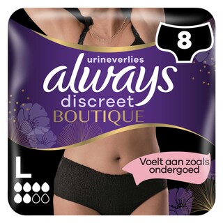 Culottes | Fuites Urinaires | Noir | Large