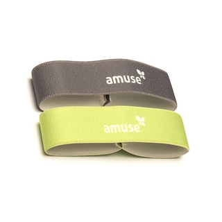 Amuse basic | Elastiek | Brooddoos | Groen | Grijs 