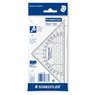 Staedtler | Geodriehoek | 16CM | Onbreekbaar | Bureaumaterialen 