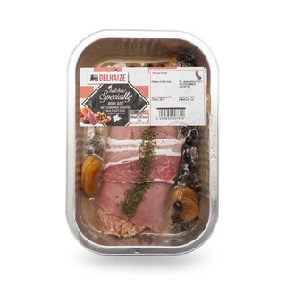 Delhaize | Roulade de porc fruits secs 