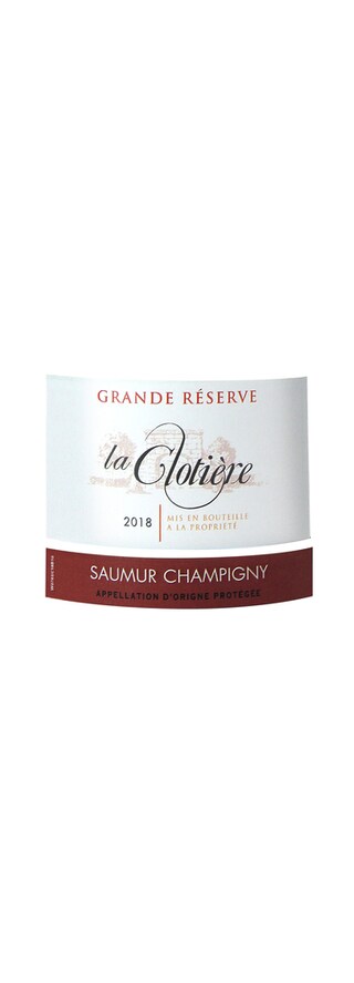 France - Frankrijk | Loire - Saumur Champigny | La Clotière Grande Réserve 2018 