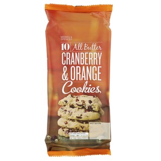Marks&Spencer | Cookies | All Butter | Cranberry & Orange 