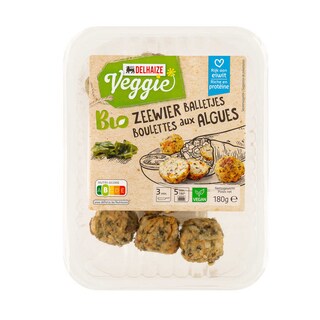 Delhaize | Bio | Boulettes aux algues | Bio 