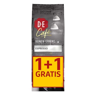 Douwe Egberts | Koffie | Bonen | Espresso | 1+1G 