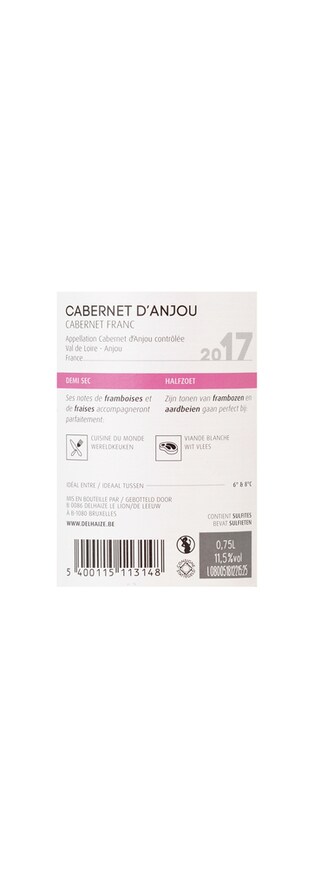 France - Frankrijk | Loire - Anjou | Cabernet Rosé d'Anjou Rosé 