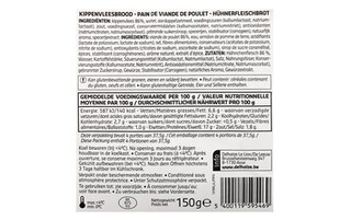 Delhaize | Pain de viande poulet 