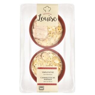 Traiteur Louise | 2 PANNETJES VAN COQUILLES EN VIS 