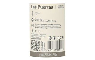 Las Puertas | Sauvignon Blanc 75 cl