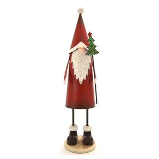 Delhaize | Metalen Kerstman | 26x6x6 