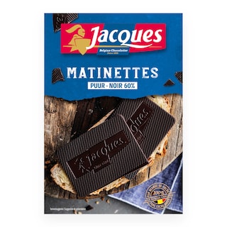 Jacques | Chocolade | Puur | Matinettes 60% 