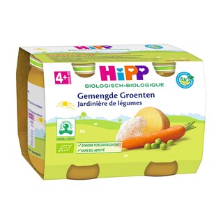 Hipp | Repas | Jardinière de légumes | 4M | Bio 