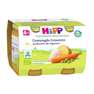 Hipp | Repas | Jardinière de légumes | 4M | Bio 