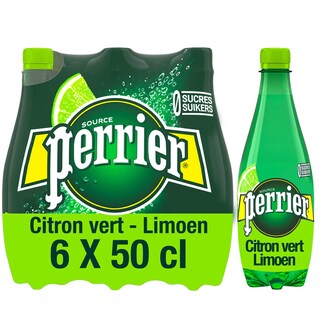 Perrier | Eau aromatisée | Pétillante | Citron Vert 