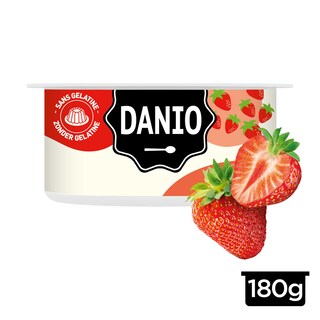 Danone | Danio | Spécialité au fromage frais | Fraise 2e 1/2 p 