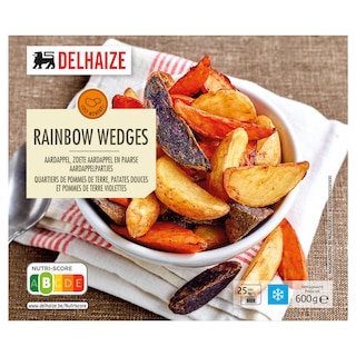 Delhaize | Rainbow wedges | Gekruid 