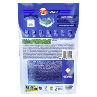 Sun | 62 Vaatwascapsules | All in one | Regular 