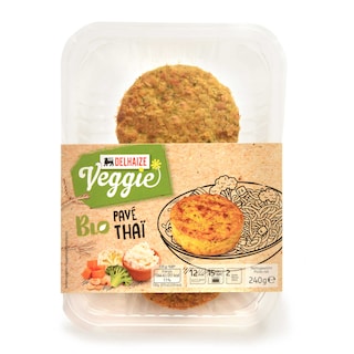Delhaize | Bio | Pavé | Thais | Vegetarisch | Bio 