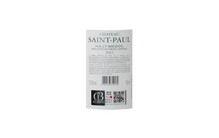 FR BORDEAUX HAUT MEDOC | Château Saint Paul 2014 