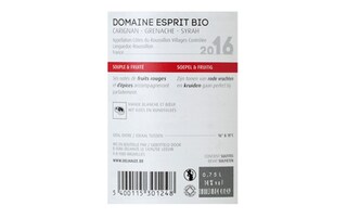 France - Frankrijk | Côtes du Roussillon Villages | Esprit Nature Rood | Bio 