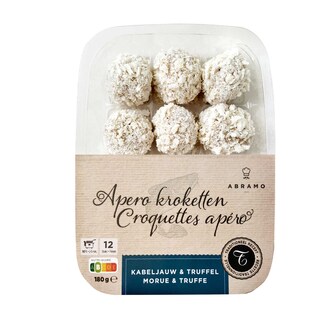 Abramo | Apero | Croquettes | Cabillaud/Truffe 